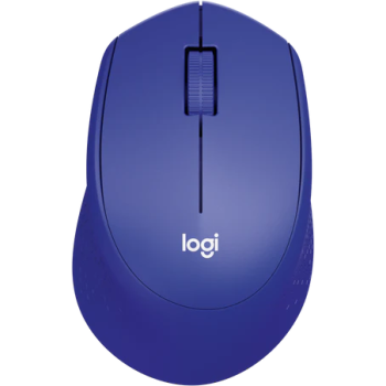 Logitech M331 Silent Plus Wireless Mouse Blue