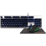Gamdias HERMES E1C 3 in 1 Gaming Combo Mechanical Keyboard Blue Switch + Mouse + MousePad