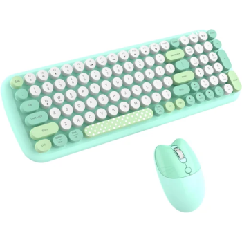 GEEZER Candy Pro Bluetooth Wireless Keyboard and Mouse Combo Set Green